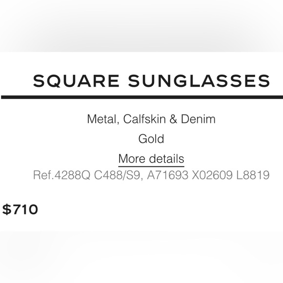 Chanel Square Sunglasses - Picture 10 of 13